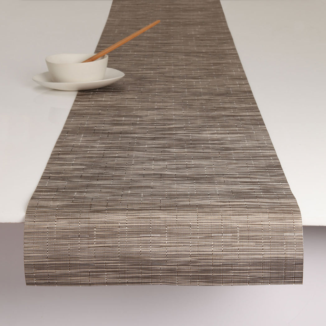 14'' x 72'' Table Runners in Mix of Midtone Warm Beige and Dark Greige