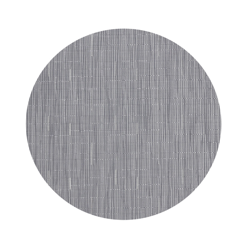 Round Placemats in Midtone Cool Grey
