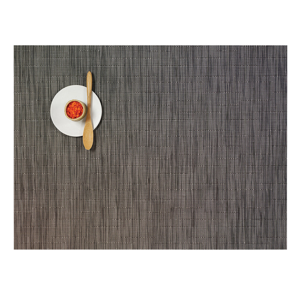 Bamboo Placemats - Grey Flannel With Prop