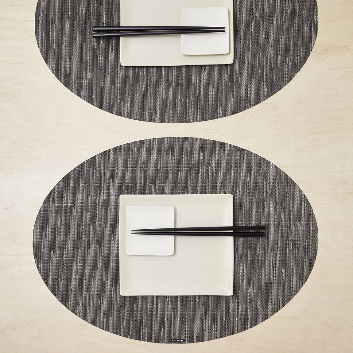 Bamboo Placemats - Grey Flannel