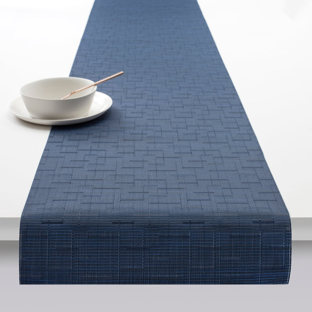 14'' x 72'' Table Runners in Midtone Navy Blue