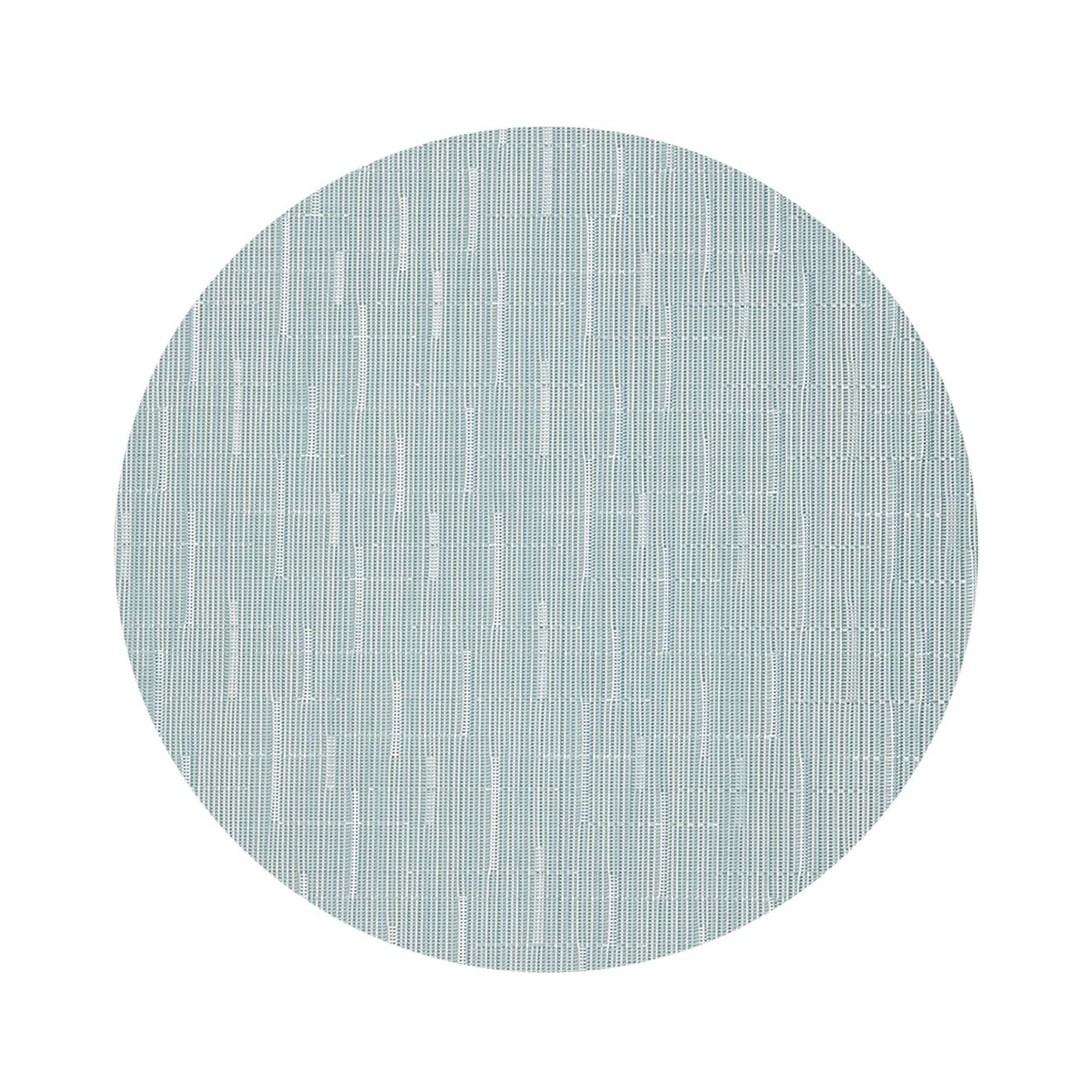 Round Placemats in Light Blue Green