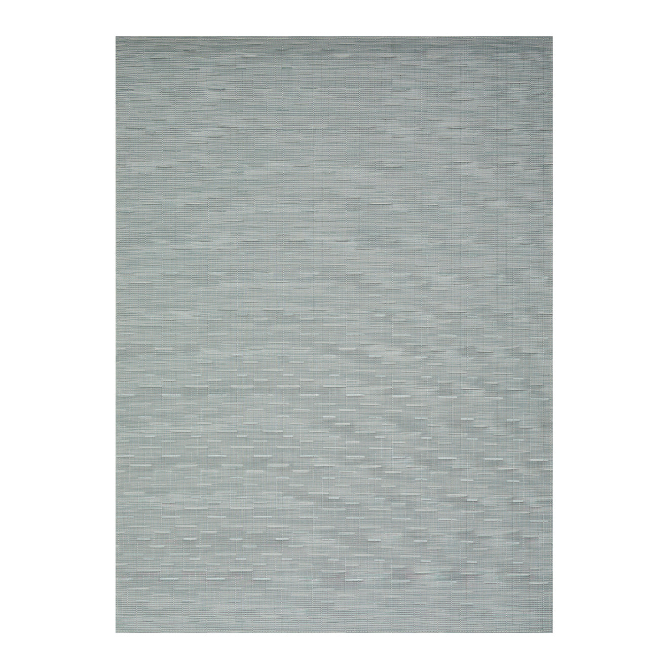 Rectangle Woven Floor Mat in Light Blue Green