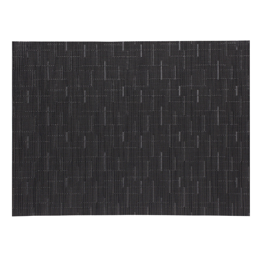 Rectangle Placemats in Dark Warm Grey, Almost Black