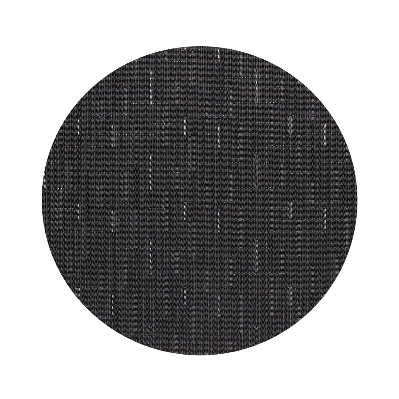 Round Placemats in Dark Warm Grey, Almost Black