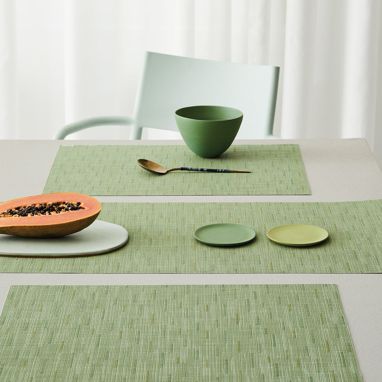 Bamboo Placemats - Spring Green