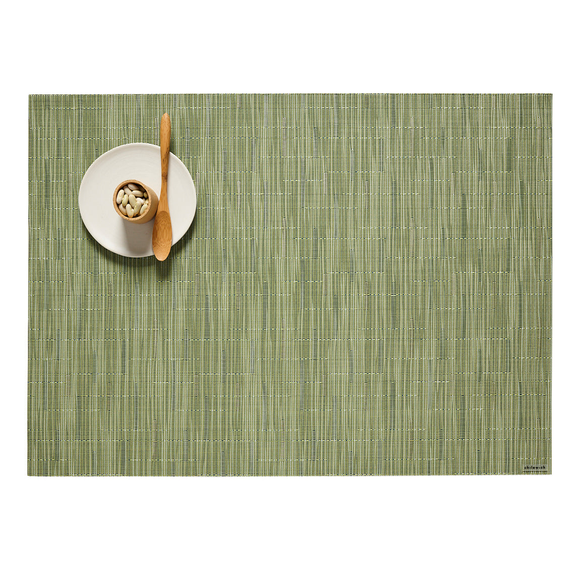 Bamboo Placemats - Spring Green View 1