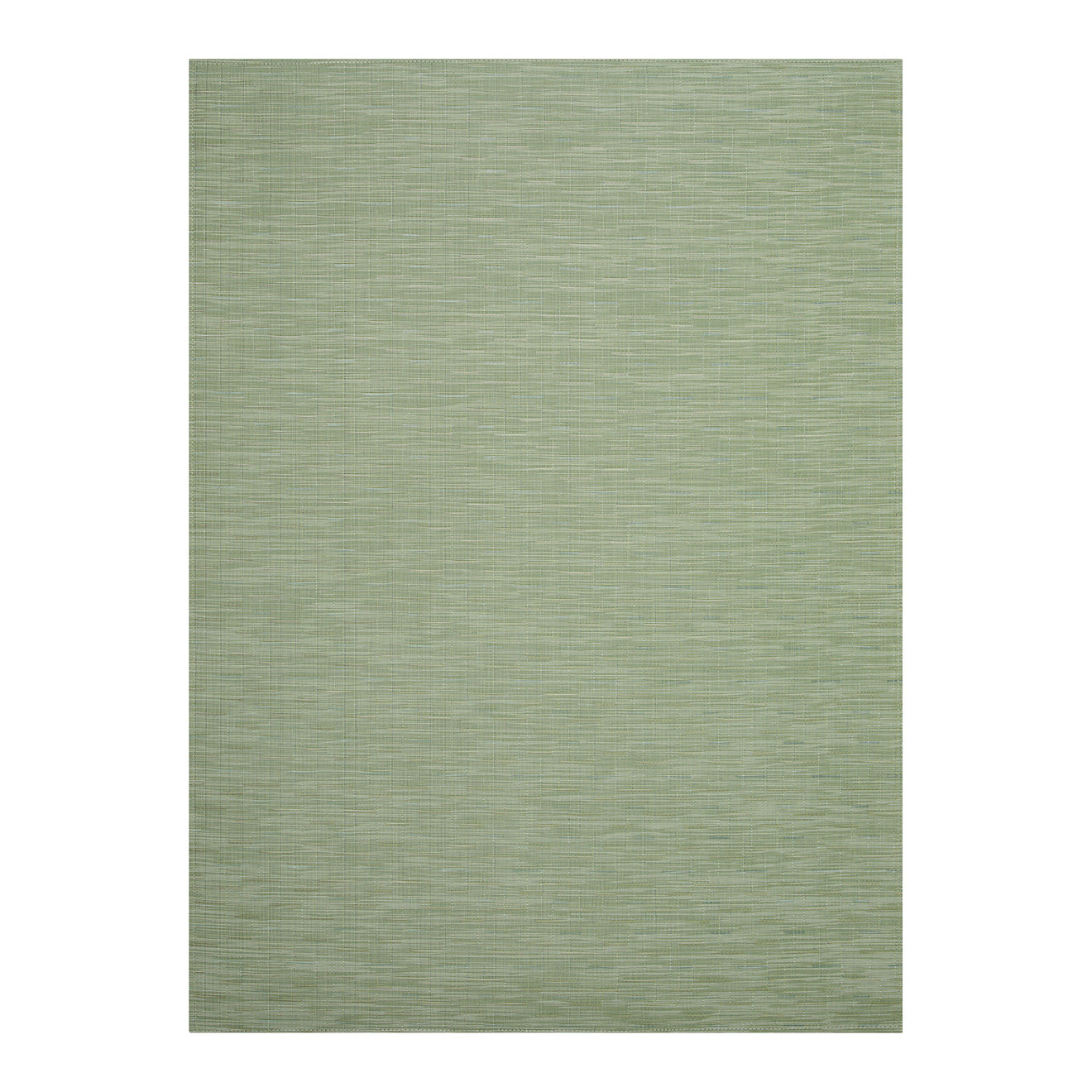 Rectangle Woven Floor Mat in Muted Light Green