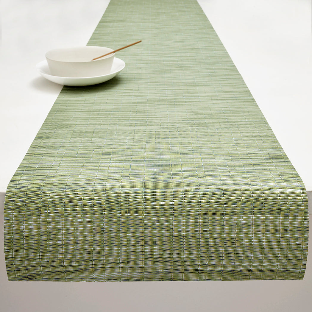 14'' x 72'' Table Runners in Muted Light Green