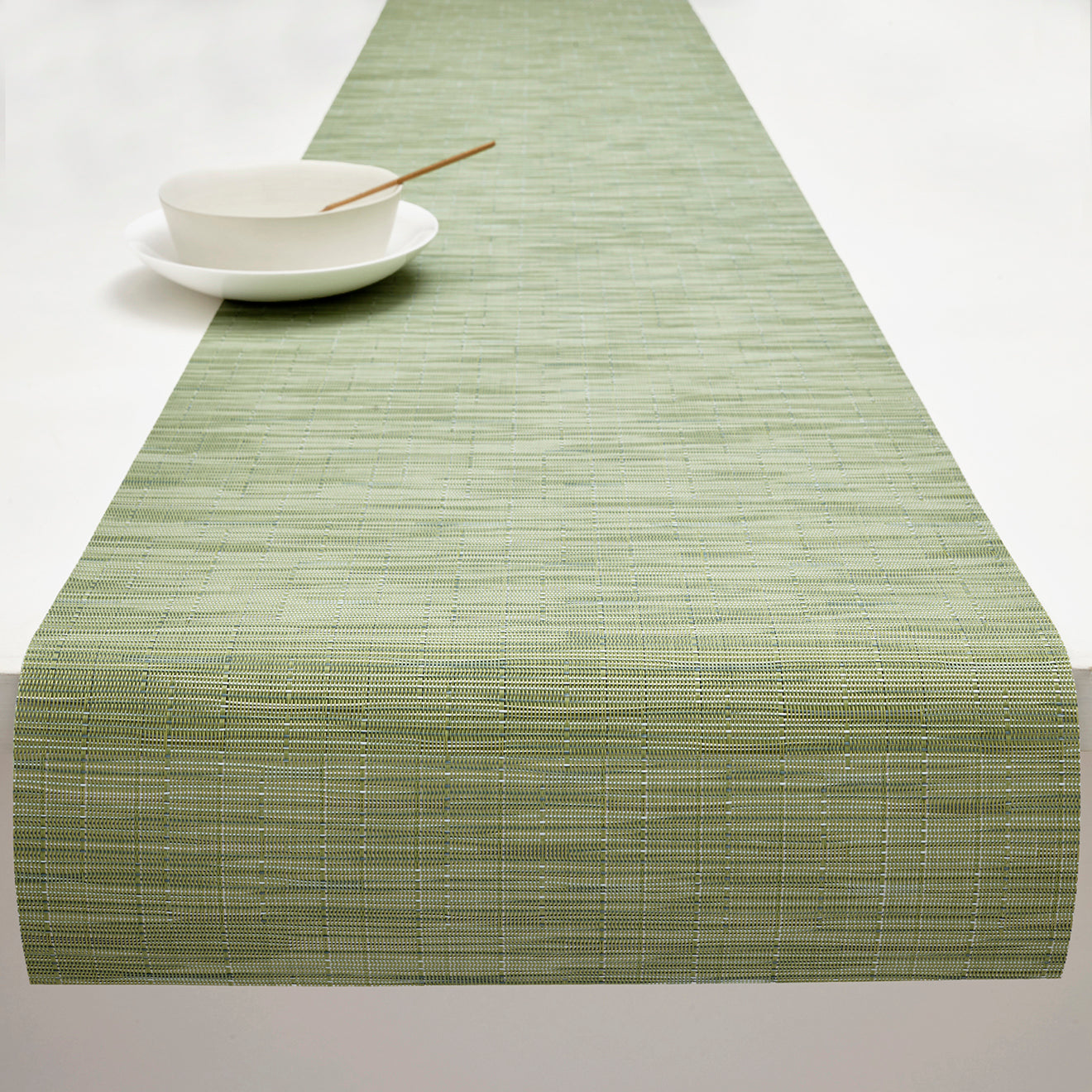 14'' x 72'' Table Runners in Muted Light Green