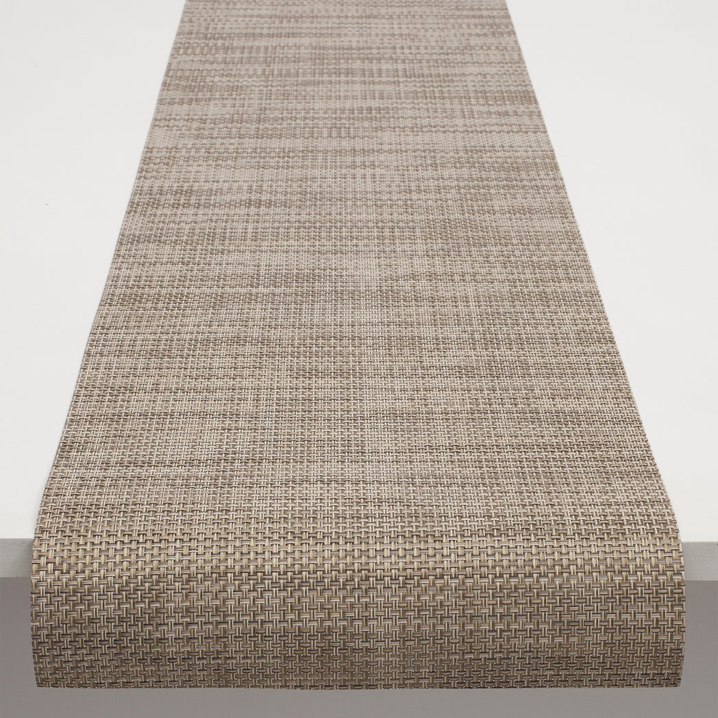 Basketweave Table Runners - Latte With Prop