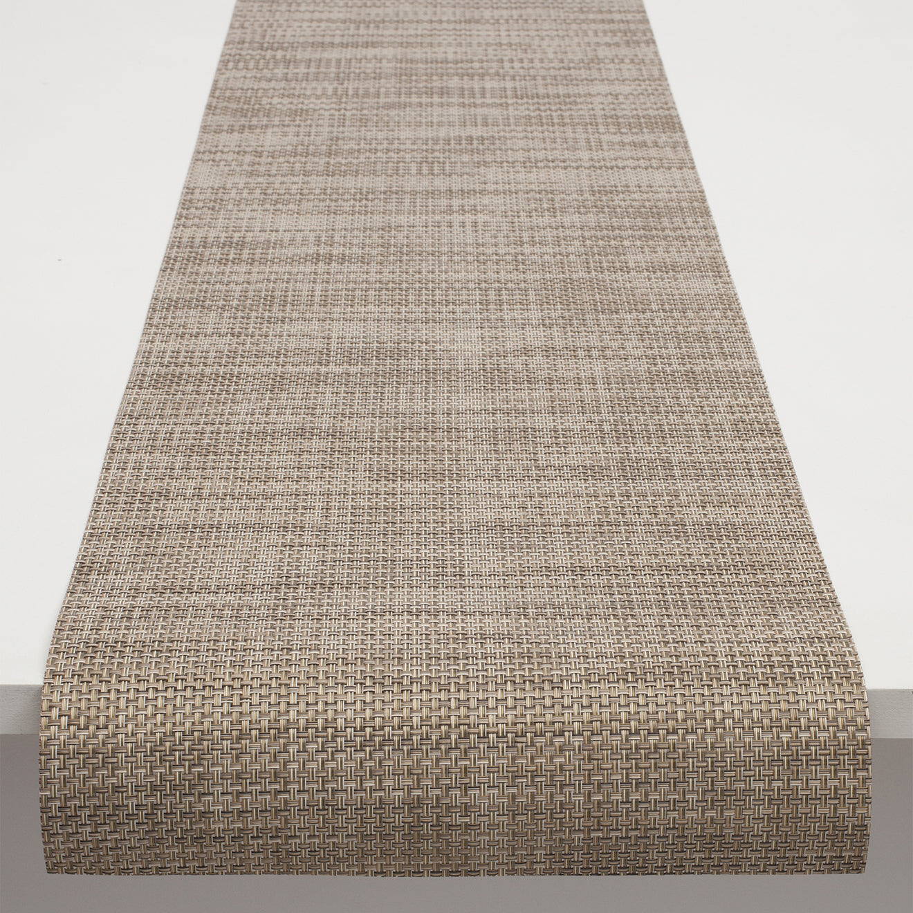 Basketweave Table Runners - Latte With Prop