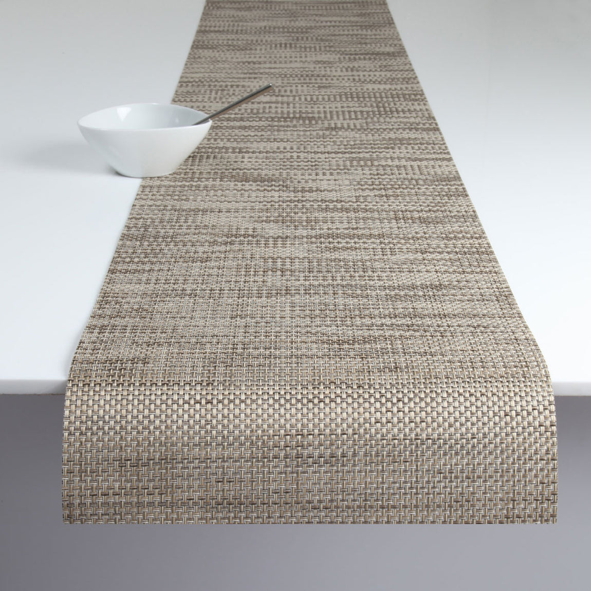 Basketweave Table Runners - Latte View 1
