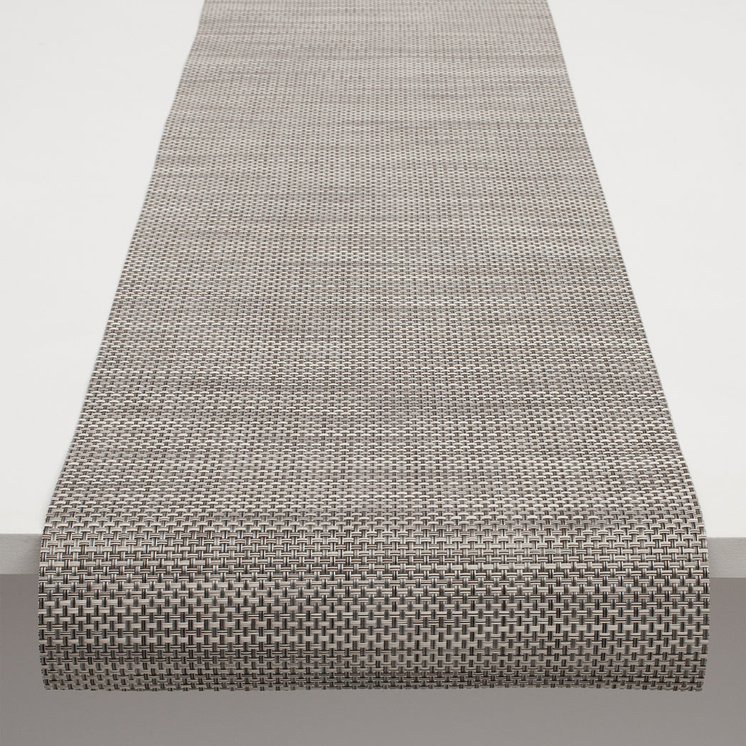 Basketweave Table Runners - Oyster With Prop