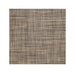 Square Placemats in Mix of Warm Beige, Warm Brown and Black