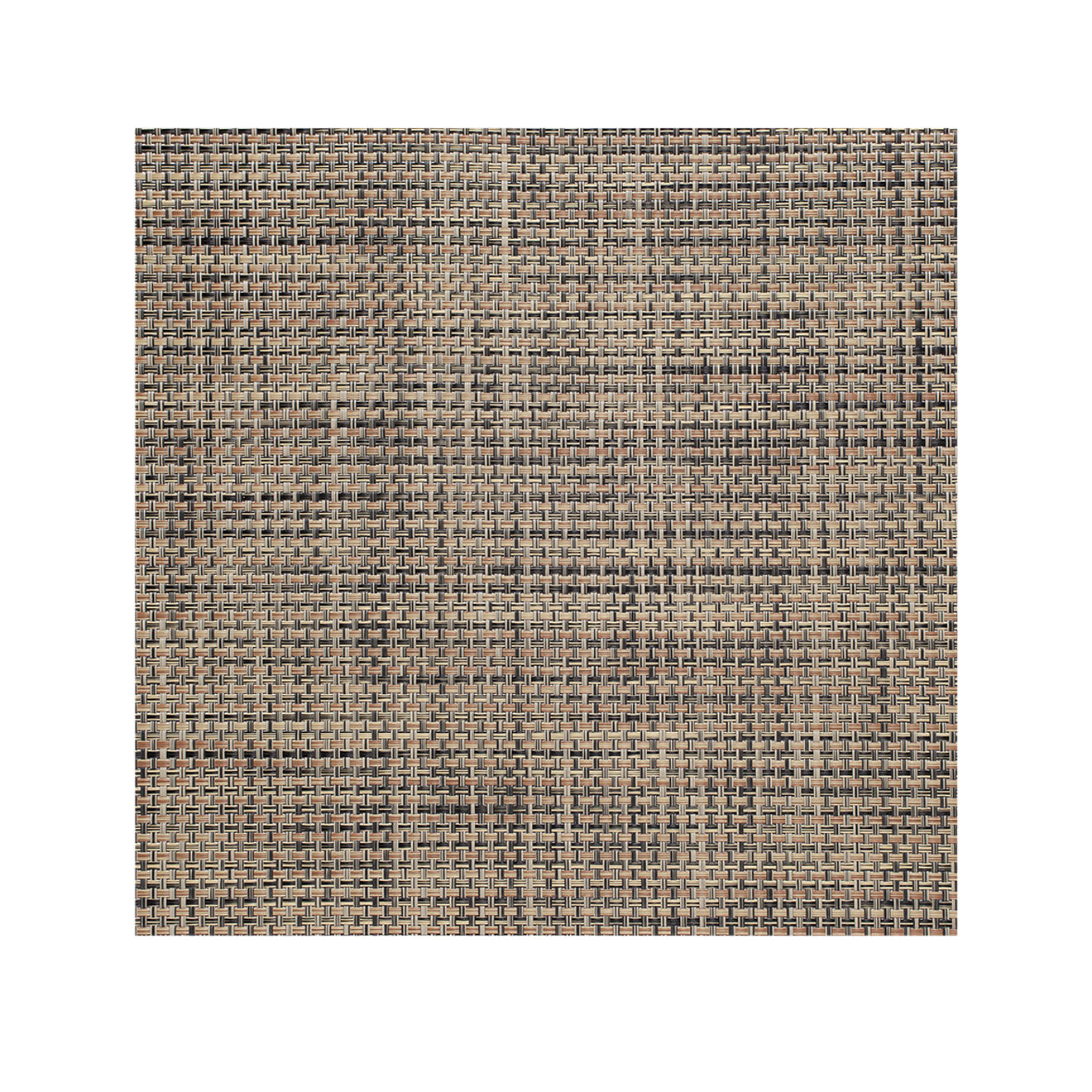 Square Placemats in Mix of Warm Beige, Warm Brown and Black