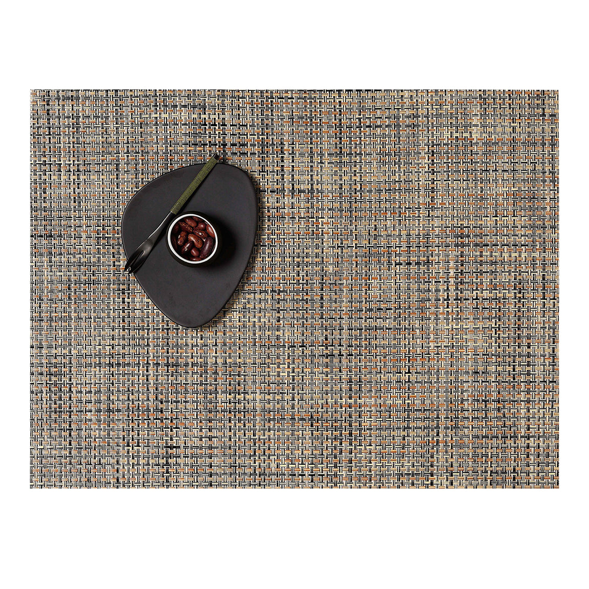 Basketweave Placemats - Bark View 1