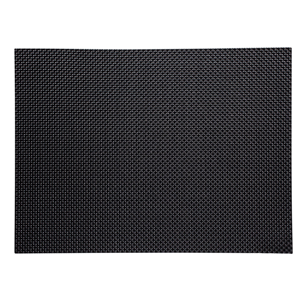 Rectangle Placemats in Dark Neutral Black
