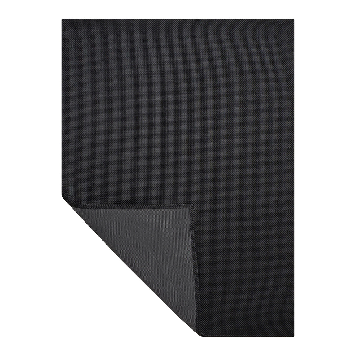Basketweave Rugs - Black