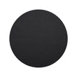 Round Placemats in Dark Neutral Black