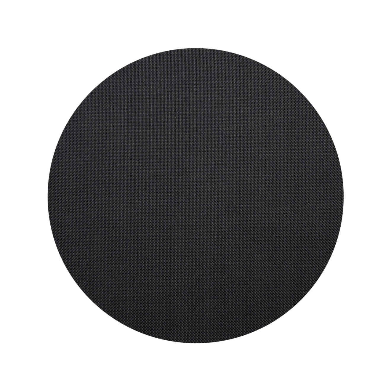Round Placemats in Dark Neutral Black