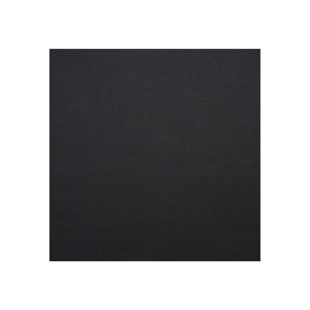 Black Woven Floor Mat in Dark Neutral Black