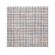 Square Placemats in Light Warm Beige Base with Multicolored Accents