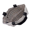 Small 15" x 15" Inside of Bag in Light Warm Beige Base with Multicolored Accents