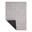Chilewich Basketweave floor mat in Bon, showcasing woven terrastrand yarn texture and modern design aesthetic.