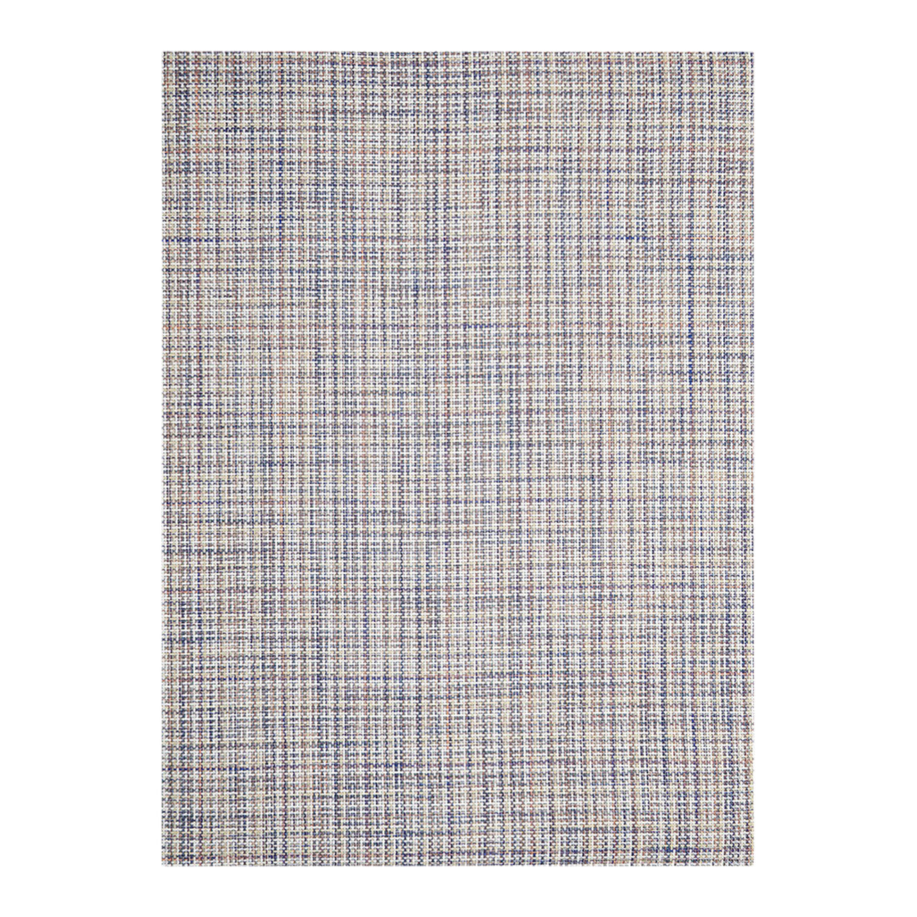 Bon Bon Woven Floor Mat in Light Warm Beige Base with Multicolored Accents