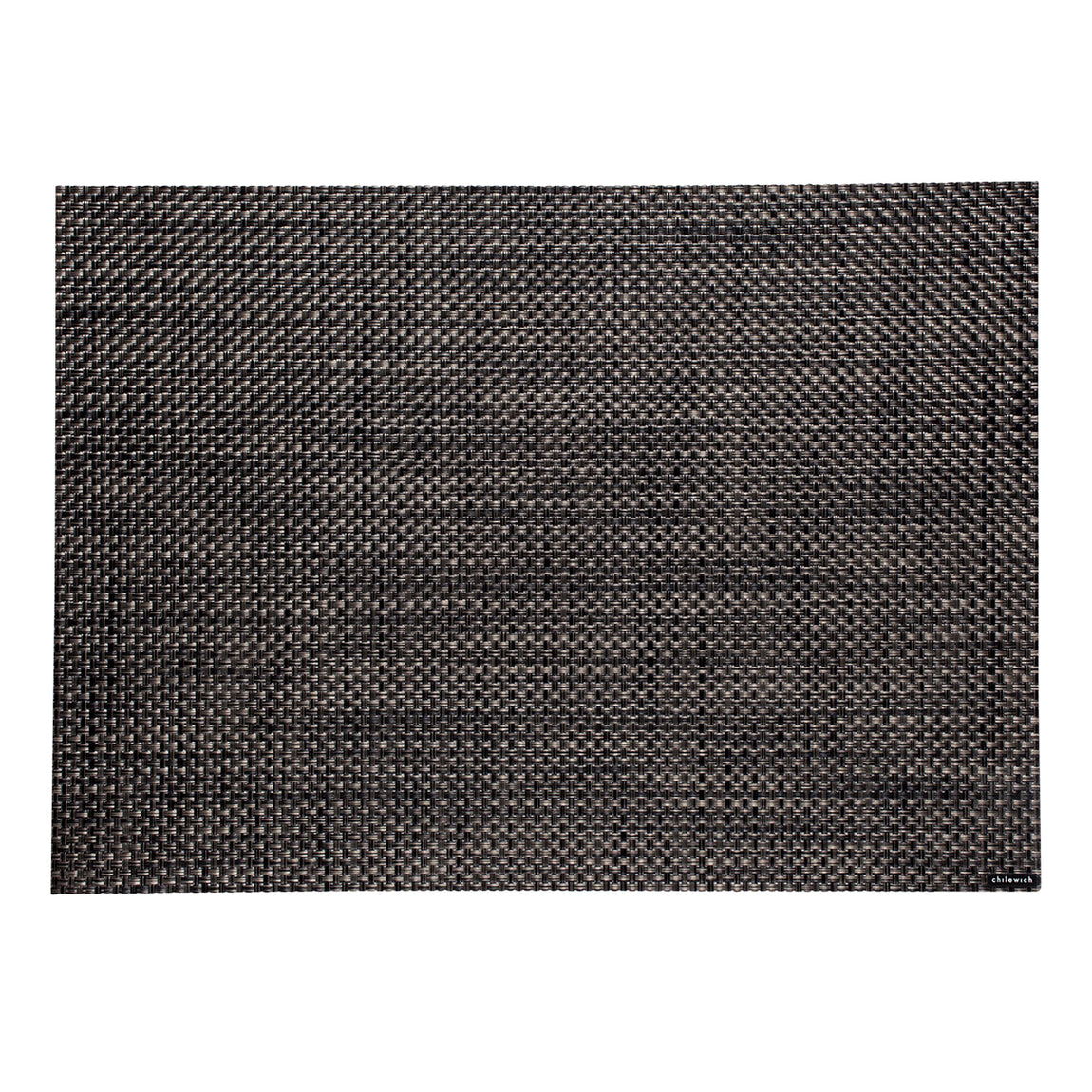 Basketweave Placemats - Carbon