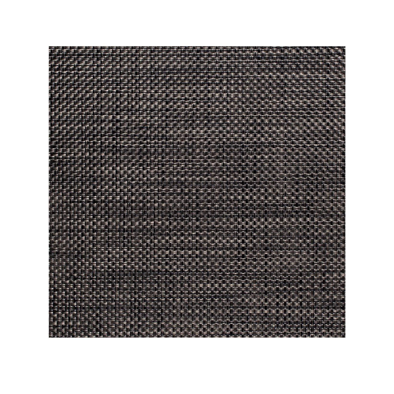 Square Placemats in Black with Midtone Warm Silver