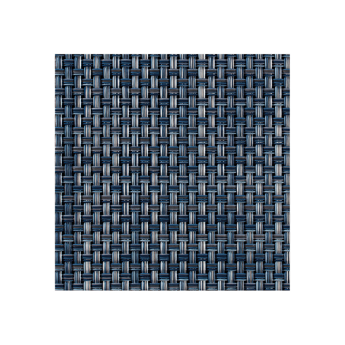 Basketweave Wall Textile Samples - Denim View 1