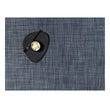 Basketweave Placemats - Denim With Prop