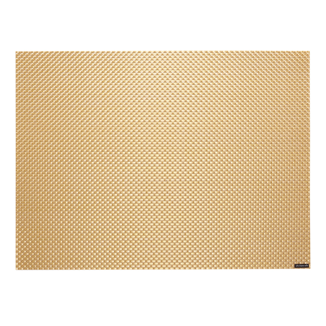 Rectangle Placemats in Metallic Yellow Gold
