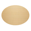 Chilewich Basketweave floor mat in Gilded, showcasing woven terrastrand yarn texture and modern design aesthetic.