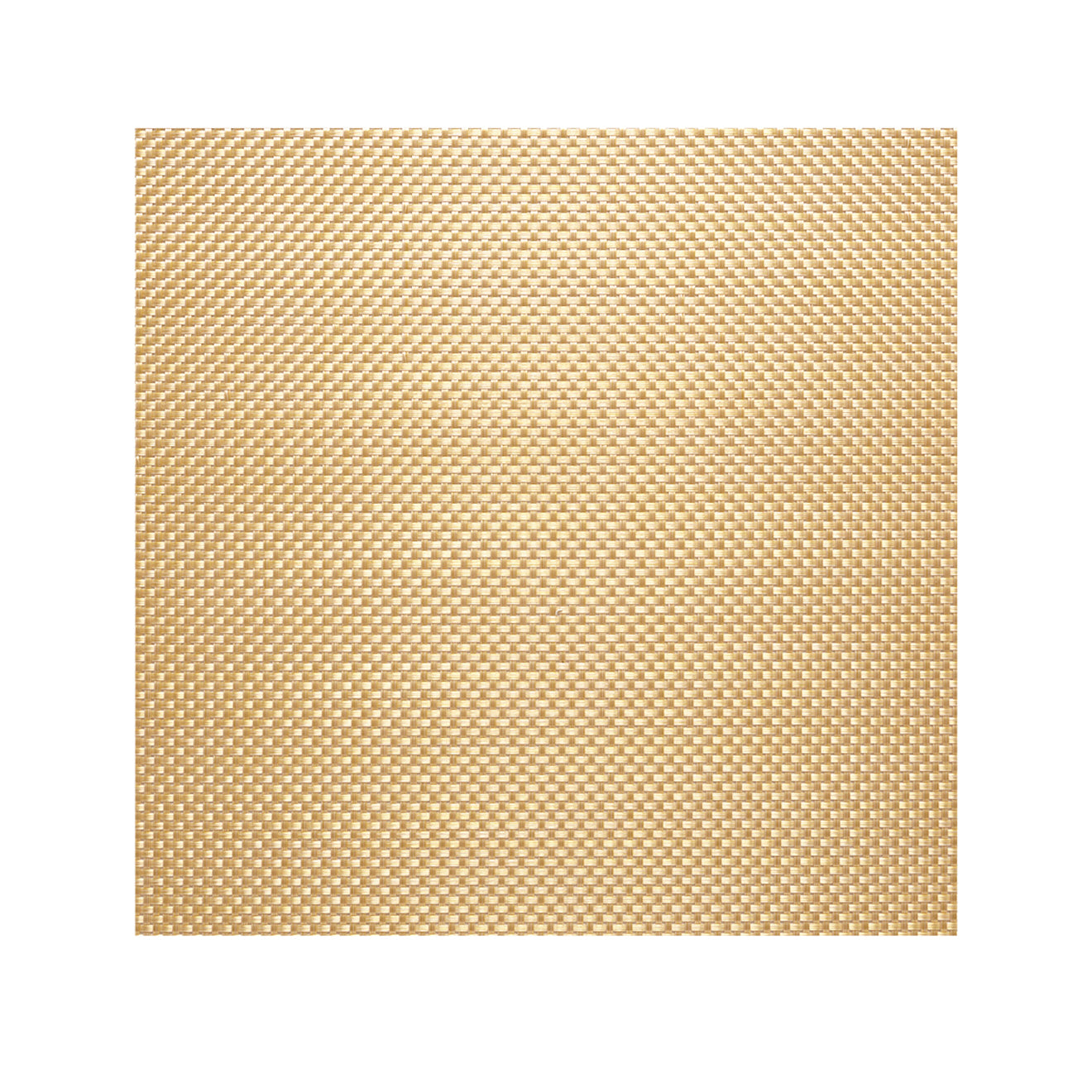 Chilewich Basketweave floor mat in Gilded, showcasing woven terrastrand yarn texture and modern design aesthetic.
