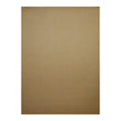 Gilded Woven Floor Mat in Metallic Yellow Gold