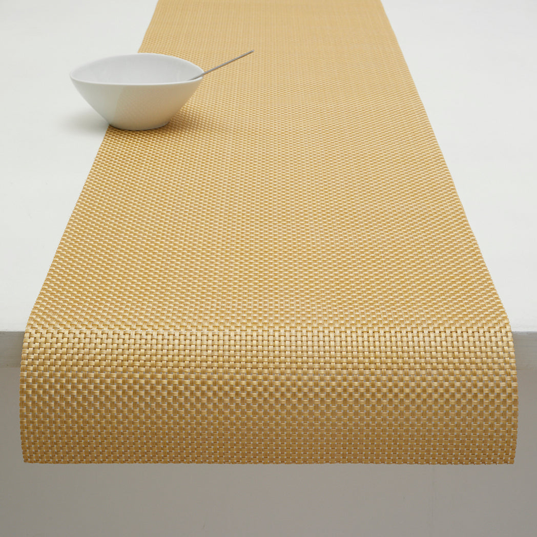 14'' x 72'' Table Runners in Metallic Yellow Gold