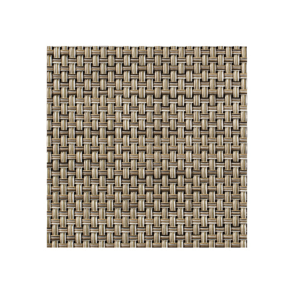 み*み様 CHILEWICH36x49BASKET WEAVE　ESPRESSO Basketweave_Latte_AD_Swatch_gr
