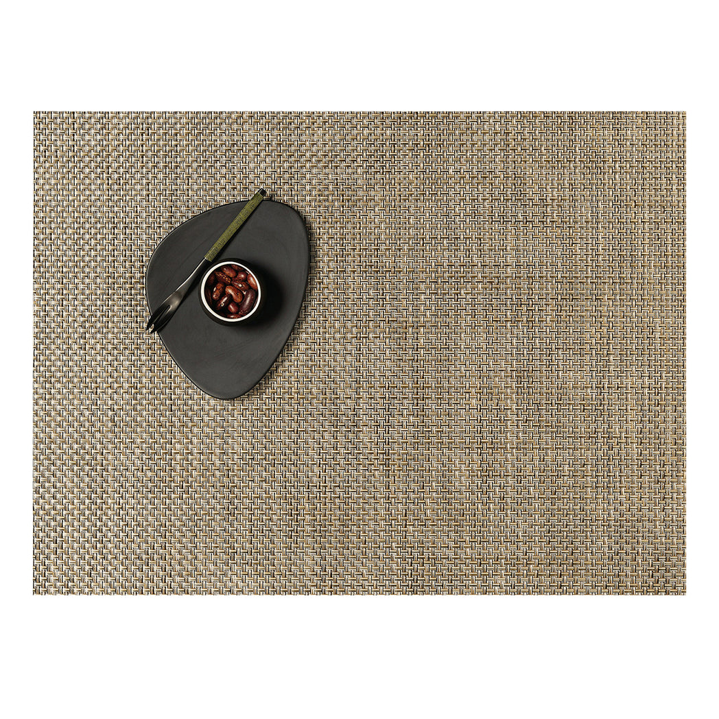 Basketweave Placemats - Latte With Prop