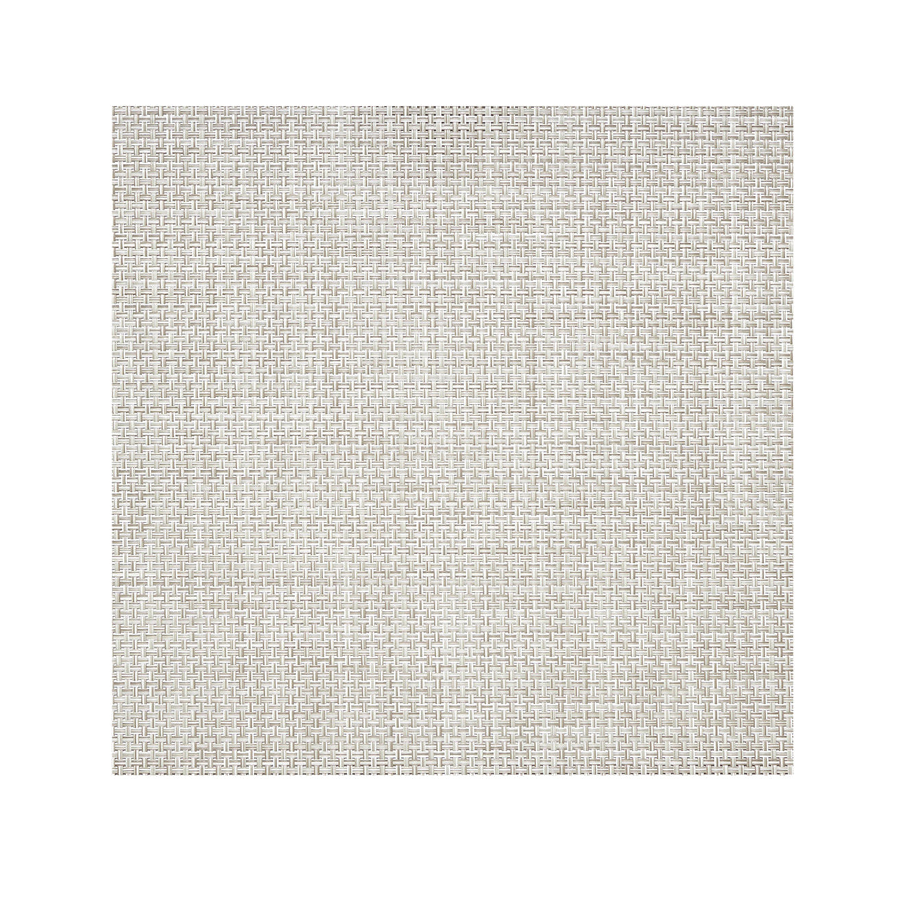 Square Placemats in Light Cool Beige with White