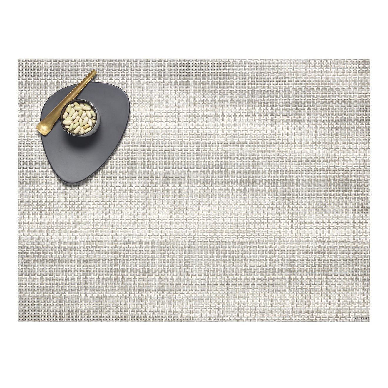 Basketweave Placemats - Natural With Prop