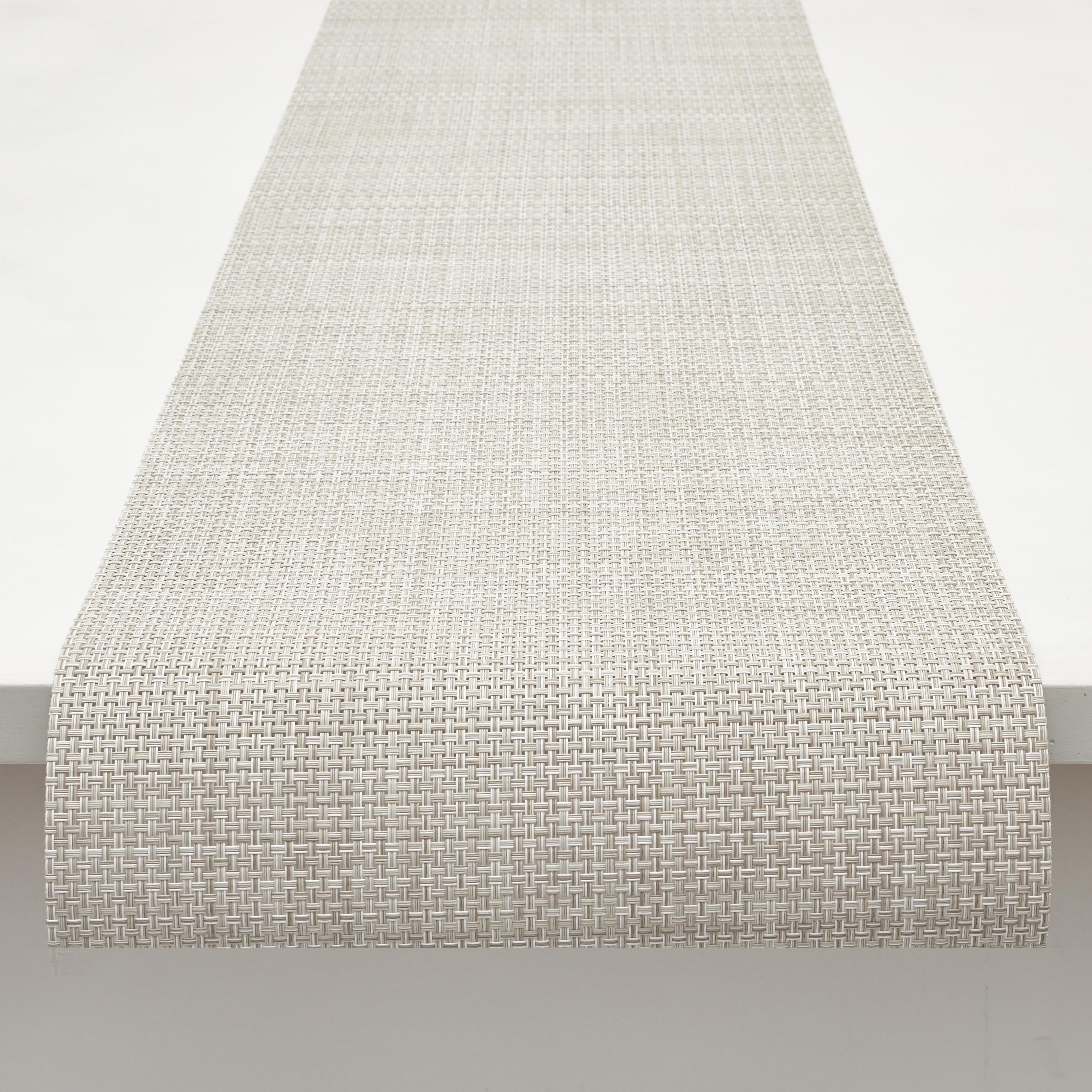 Basketweave Table Runners - Natural With Prop