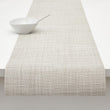 14'' x 72'' Table Runners in Light Cool Beige with White