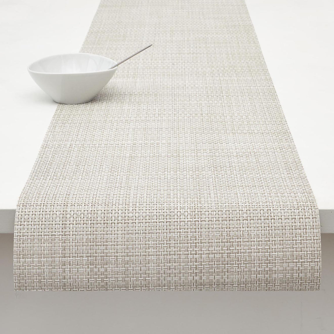 Basketweave Table Runners - Natural View 1