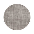 Round Placemats in Mix of Light Neutral Beige and Dark Greige