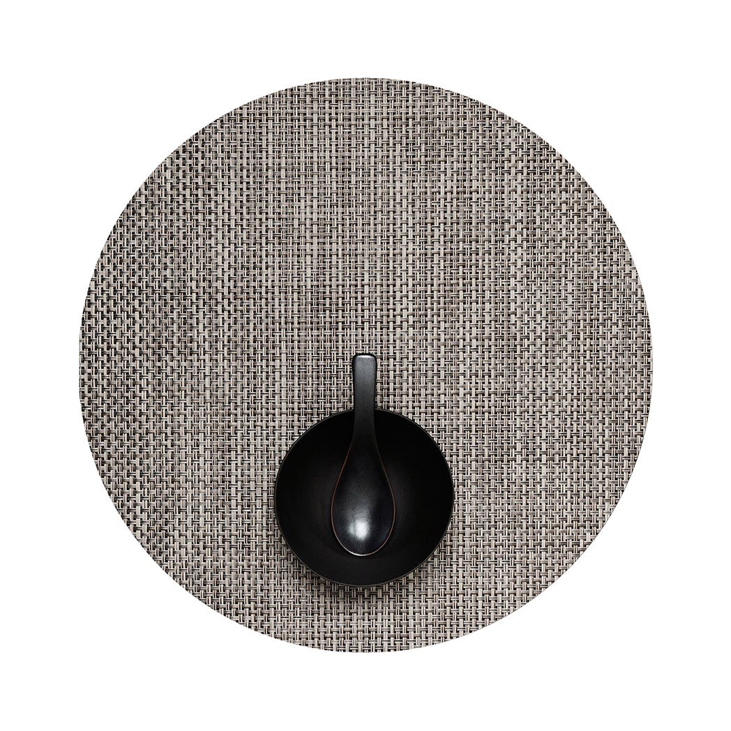 Basketweave Placemats - Oyster With Prop