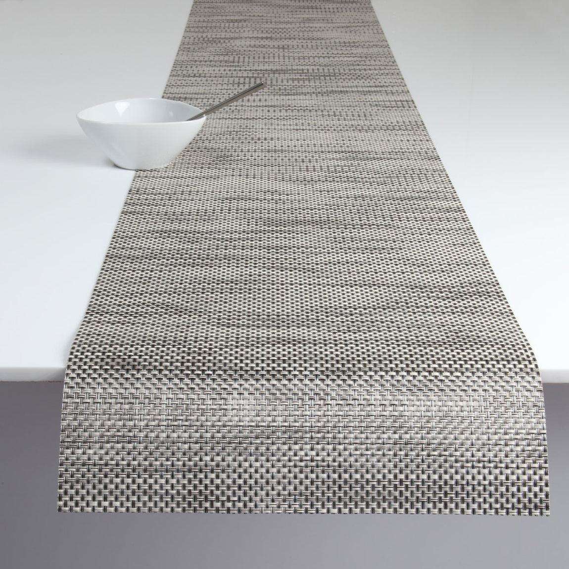 Basketweave Table Runners - Oyster View 1