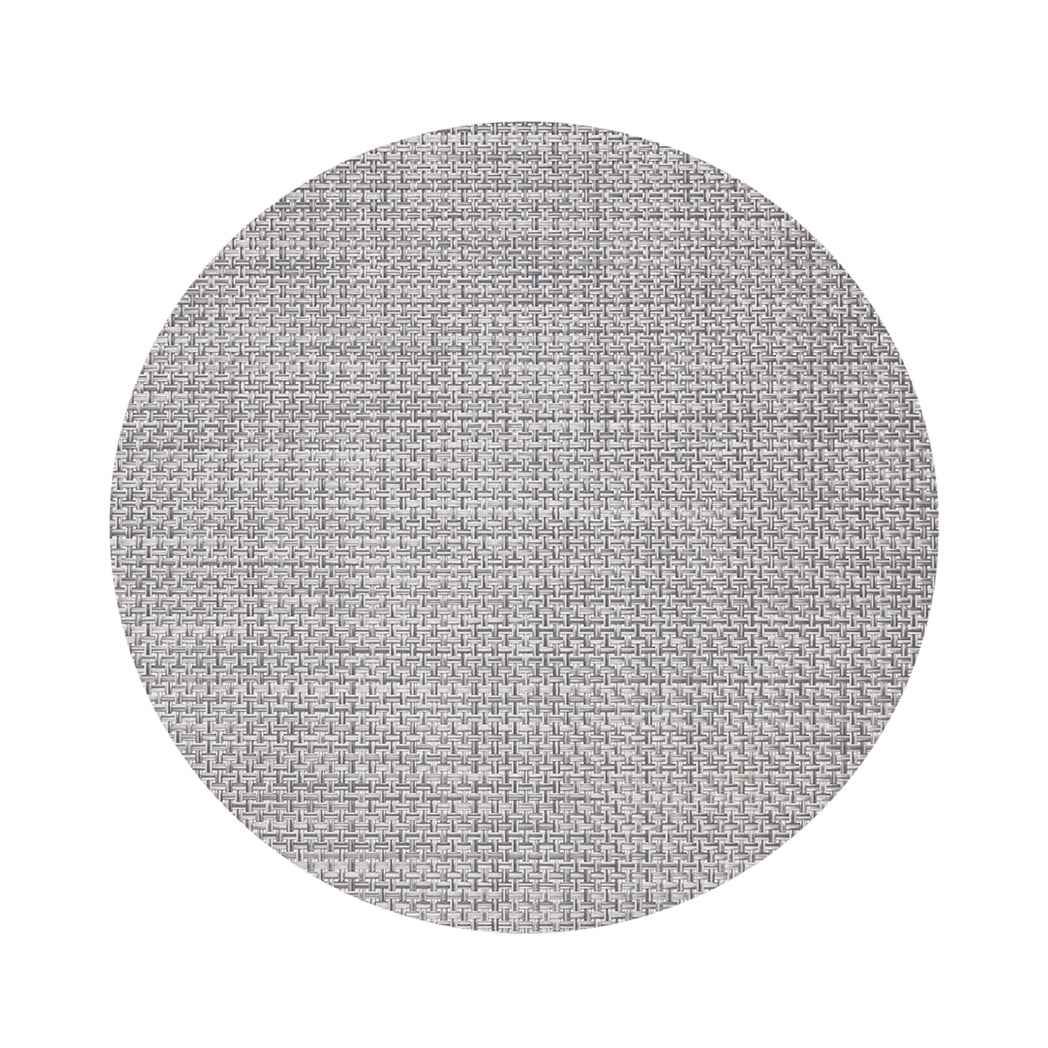 Round Placemats in Midtone Cool Grey